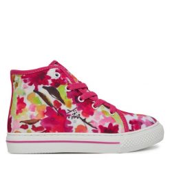 Sneakersy Primigi. Czerwone spodnie materiałowe Primigi, bez wzorów. Za 199.99 zł.
