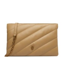 Torebka Badura. Brązowe listonoszki Badura, bez wzorów, bez dodatków. Za 229.99 zł.