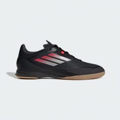 Buty F50 League IN. Czarne buty treningowe adidas, bez wzorów, bez zapięcia. W wyprzedaży za 346.50 zł.