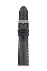 Pasek skórzany Iron Annie ciemnoniebieski, 22 mm. Niebieskie zegarki sportowe No Name. Za 220.99 zł.