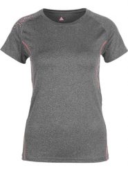 Peak Mountain Koszulka funkcyjna w kolorze szarym rozmiar: S. Szare t-shirty sportowe Peak Mountain, s, bez wzorów, z materiału, bez ramiączek, outdoorowe. Za 75.16 zł.