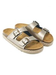 Mandel Klapki w kolorze brązowym rozmiar: 39. Brązowe klapki Mandel, bez wzorów, klasyczne, z otwartym noskiem, bez obcasa, bez zapięcia. Za 152.99 zł.