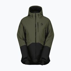 Kurtka narciarska damska SCOTT Ultimate Dryo Ripstop. Zielone kurtki narciarskie Scott, na zimę, l, bez wzorów, z materiału, bez kaptura, narciarskie. Za 1,149.00 zł.