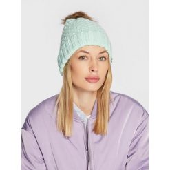 Czapka Roxy. Zielone czapki zimowe Roxy, bez wzorów. Za 199.99 zł.