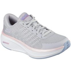 Buty sportowe damskie Skechers Go Run Elevate 2.0. Szare buty sportowe lifestyle Skechers, bez wzorów, sportowe, bez zapięcia. Za 490.00 zł.