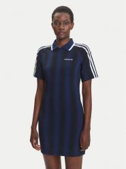 Adidas Sukienka codzienna Football Inspired Graphic JW5143 Granatowy Regular Fit. Niebieskie sukienki adidas, na co dzień, l, bez wzorów, z syntetyku, bez kołnierzyka, bez ramiączek, proste. Za 279.99 zł.