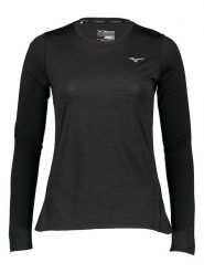 Mizuno Koszulka funkcyjna "Impulse Core" w kolorze czarnym rozmiar: L. Czarne t-shirty sportowe Mizuno, l, bez wzorów, bez ramiączek, outdoorowe. Za 83.62 zł.