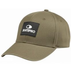 Odzież Czapki z daszkiem unisex SkatePro Baseball Czapka - Army. Biała czapki z daszkiem SKATEPRO, bez wzorów, z bawełny, klasyczne. Za 119.99 zł.