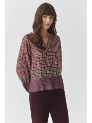 TATUUM Bluzka "Gaya" w kolorze fioletowo-czerwonym rozmiar: 38. Czerwone bluzki Tatuum, bez wzorów, z wiskozy, bez kołnierzyka, bez ramiączek. Za 122.09 zł.