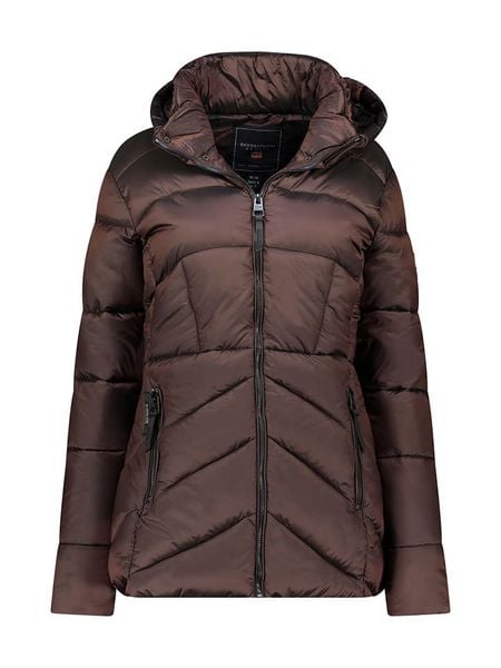 Geographical Norway Kurtka zimowa "Blanche" w kolorze brązowym rozmiar: M. Brązowe kurtki Geographical Norway, na zimę, m, bez wzorów, z puchu, bez kaptura. Za 222.94 zł.