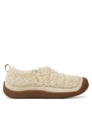 Keen Półbuty Howser II 1029731 Écru. Półbuty wsuwane Keen, bez wzorów, z materiału, bez obcasa, na płaskiej podeszwie. Za 219.99 zł.