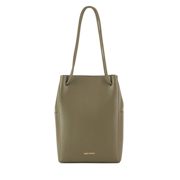 Torebka GINO ROSSI. Brązowe torebki klasyczne Gino Rossi, bez wzorów, klasyczne, bez dodatków. Za 249.99 zł.