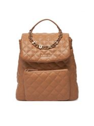 Liu Jo Plecak Ecs M Backpack AA5131 E0015 Brązowy. Brązowe plecaki Liu Jo, bez wzorów, ze skóry, bez dodatków. Za 439.99 zł.