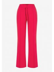 More & More Spodnie w kolorze różowym rozmiar: 40. Różowe spodnie materiałowe More & More, bez wzorów, z materiału, z podwyższonym stanem. Za 120.95 zł.