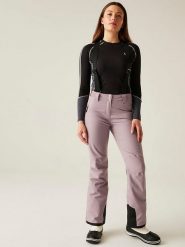 Dare 2b Spodnie narciarskie "Diminish" w kolorze fioletowym rozmiar: 46. Różowe spodnie narciarskie Dare 2b, bez wzorów, narciarskie. Za 284.82 zł.