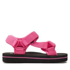 Sandały Lee Cooper. Czarne sandały Lee Cooper, bez wzorów, bez obcasa, na płaskiej podeszwie, bez zapięcia. Za 79.99 zł.