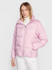 Columbia Kurtka puchowa Puffect 1864781572 Fioletowy Regular Fit. Fioletowe kurtki Columbia, na zimę, m, bez wzorów, z puchu, bez kaptura. Za 349.99 zł.