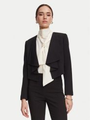 Rinascimento Marynarka CFC0130335003 Czarny Regular Fit. Czarne marynarki i żakiety Rinascimento, xs, bez wzorów, z syntetyku, bez ramiączek. Za 629.99 zł.