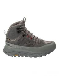Buty trekkingowe Jack Wolfskin Terraquest Texapore Mid nubuk 38. Czarne trekkingi Jack Wolfskin, bez wzorów, z gumy, bez zapięcia, trekkingowe. Za 847.20 zł.