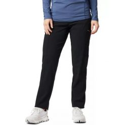 Damskie zimowe spodnie turystyczne Columbia Back Beauty Highrise Warm. Czarne spodnie dresowe Columbia, bez wzorów. Za 339.99 zł.