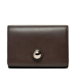 Mały Portfel Damski Furla. Brązowe portfele Furla, bez wzorów. Za 729.99 zł.
