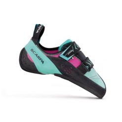 Buty wspinaczkowe damskie Scarpa VAPOR V WOMAN. Czarne buty treningowe Scarpa, bez wzorów, z materiału, bez zapięcia, wspinaczkowe. Za 736.99 zł.