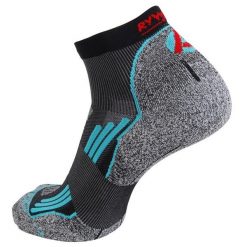 Krótkie skarpety damskie Rywan No Limit Pro Walk. Czarne skarpetki RYWAN, bez wzorów. Za 93.00 zł.