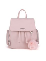 JENNY Plecak JNY-M-002-07 Różowy. Czerwone plecaki Jenny, bez wzorów, z tworzywa sztucznego, bez dodatków. Za 139.99 zł.