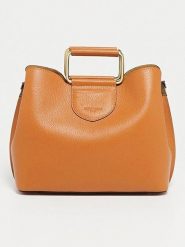 Victor & Hugo Paris Skórzana torebka "Biana" w kolorze jasnobrązowym - 29 x 25 x 13,5 cm rozmiar: onesize. Brązowe torebki klasyczne Victor & Hugo Paris, bez wzorów, z materiału, bez dodatków. Za 369.99 zł.