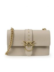 Pinko Torebka "Love Simply 11 Catena" | 1P21EC Y5FF | Kobieta | Beżowy. Brązowe torebki klasyczne Pinko, bez wzorów, eleganckie, bez dodatków. W wyprzedaży za 699.00 zł.