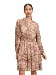 CARTOON Sukienka w kolorze beżowym rozmiar: 38. Brązowe sukienki Cartoon, bez wzorów, bez kołnierzyka, bez ramiączek, midi. Za 131.12 zł.