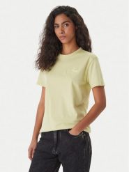 HUGO T-Shirt Damacia_7 50561233 Zielony Regular Fit. Zielone t-shirty Hugo, m, bez wzorów, z bawełny, bez kołnierzyka, bez ramiączek. Za 319.99 zł.