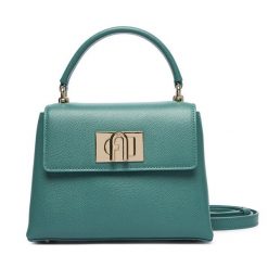 Torebka Furla. Zielone torebki klasyczne Furla, bez wzorów, klasyczne, bez dodatków. Za 1,779.00 zł.