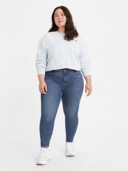Levi´s Dżinsy "720" - Skinny fit - w kolorze niebieskim rozmiar: W42/L32. Niebieskie jeansy l, z aplikacjami, klasyczne, z podwyższonym stanem. Za 132.36 zł.