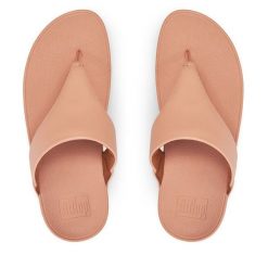 Japonki FitFlop. Czerwone japonki FitFlop, bez wzorów. Za 219.99 zł.