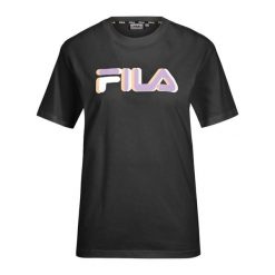 Koszulka damska FILA Londrina. Żółte t-shirty sportowe Fila, xs, bez wzorów, z bawełny, bez ramiączek. Za 68.99 zł.