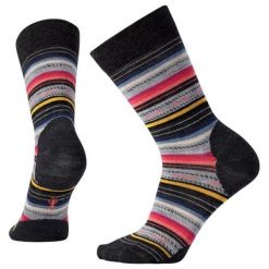 Smartwool Skarpetki Damskie W Margarita Charcoal Stripe M. Szare skarpetki Smartwool, w paski, z wełny. Za 59.00 zł.
