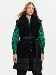Liu Jo Sport Bezrękawnik TF4178 E0912 Czarny Regular Fit. Czarne kamizelki Liu Jo Sport, xl, bez wzorów, z syntetyku, sportowe, bez ramiączek, bez kaptura. Za 699.99 zł.