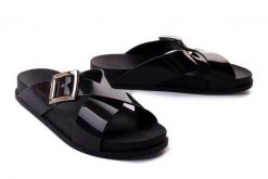 ZAXY JJ285055 CHOICE BIRKEN AD czarny, klapki damskie. Czarne klapki Zaxy, bez wzorów, bez obcasa, bez zapięcia. Za 169.90 zł.
