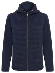 Olsen Bluza w kolorze granatowym rozmiar: 36. Niebieskie bluzy Olsen, bez wzorów, bez ramiączek, bez kaptura. Za 173.99 zł.