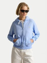Polo Ralph Lauren Bluza 211971693503 Niebieski jasny Relaxed Fit. Niebieskie bluzy Polo Ralph Lauren, m, bez wzorów, z bawełny, bez ramiączek, bez kaptura. Za 859.99 zł.