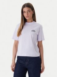 Calvin Klein Jeans T-Shirt LV047F801G Różowy Boxy Fit. Czerwone t-shirty Calvin Klein Jeans, s, bez wzorów, z bawełny, bez kołnierzyka, bez ramiączek. Za 209.99 zł.