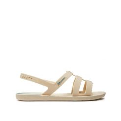 Sandały damskie Ipanema Style. Brązowe sandały Ipanema, bez wzorów, z materiału, klasyczne, bez obcasa, bez zapięcia. Za 89.99 zł.