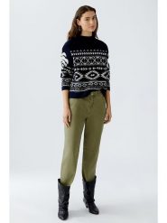 Oui Sweter w kolorze czarno-białym rozmiar: 34. Białe swetry Oui, bez wzorów, ze splotem, bez ramiączek. Za 202.50 zł.