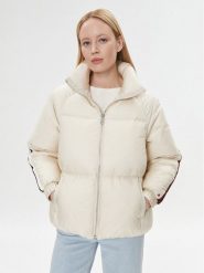 Tommy Hilfiger Kurtka puchowa WW0WW40093 Beżowy Regular Fit. Brązowe kurtki Tommy Hilfiger, xxl, bez wzorów, z puchu, bez kaptura. Za 849.99 zł.
