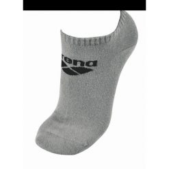 Skarpety Arena Sports Socks Basic niskie 3pack. Szare skarpetki Arena, bez wzorów, z materiału. Za 34.99 zł.