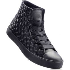 Trampki bonprix czarny. Buty sportowe lifestyle marki bonprix. Za 59.99 zł.