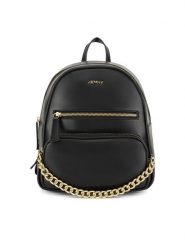 JENNY Plecak JNY-M-011-07 Czarny. Czarne plecaki Jenny, bez wzorów, z tworzywa sztucznego, bez dodatków. Za 159.99 zł.
