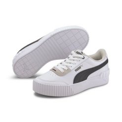 Buty Sportowe Damskie Puma Carina Lift 37303102 r 37,5. Białe buty sportowe lifestyle Puma, bez wzorów, bez zapięcia, trekkingowe. Za 203.99 zł.