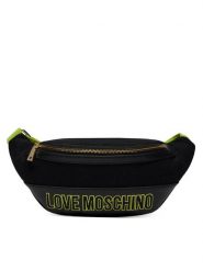 LOVE MOSCHINO Torebka JC4040PP1ILF100A Czarny. Czarne listonoszki Love Moschino, bez wzorów, z materiału, bez dodatków. Za 599.99 zł.